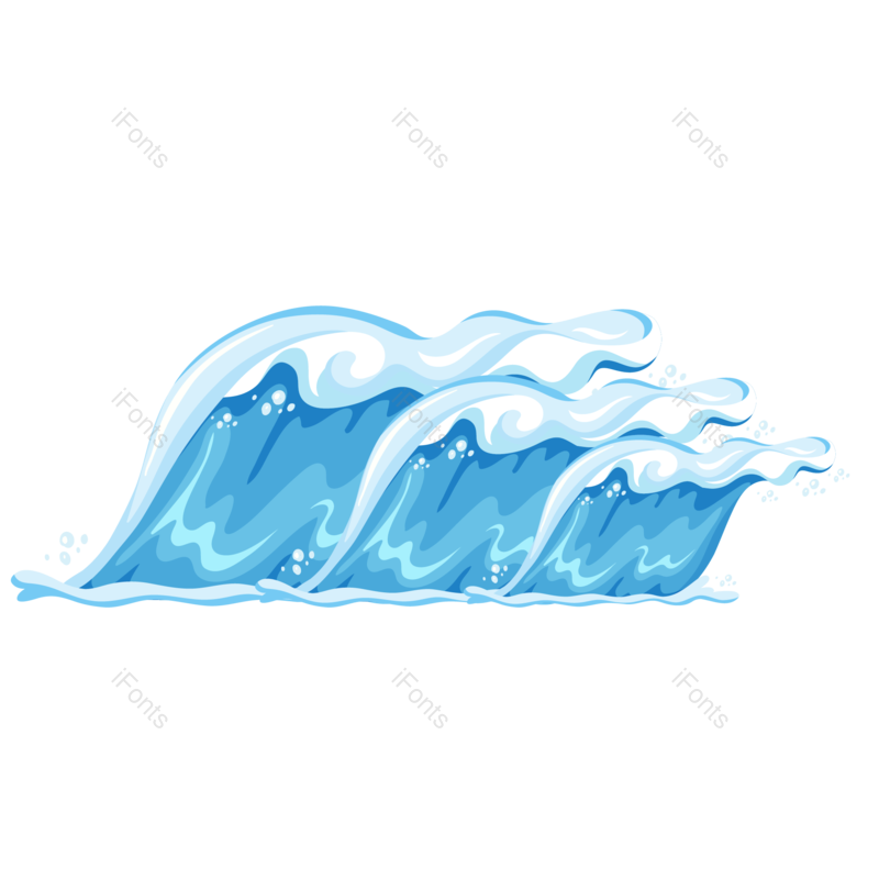 波浪图片,海浪元素,PNG,免抠素材